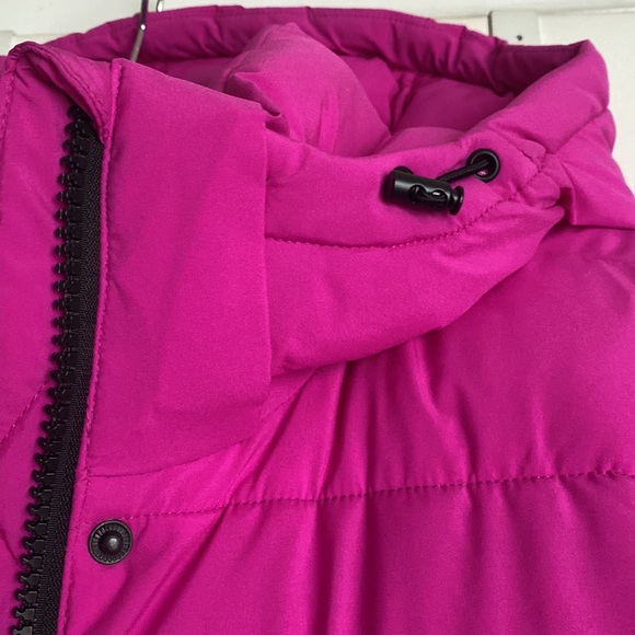 Gorgeous BCBGeneration Hooded Puffer Coat in Hot Pink xs extra small new - Picture 3 of 15